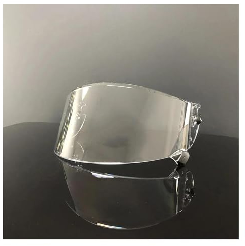 Generico Visiere per Casco, Visiera for Casco Shark Race-R PRO GP Casco da Moto Lente Parabrezza Scudo Anti-UV(Clear)