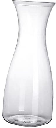 KOCKSHION Jarra De Vino De Acrílico Transparente Para Fiestas Decantador De Vino Tinto Capacidad Para Servir Bebidas Cenas y Celebraciones