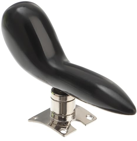 FUNOMOCYA Fagott Handstütze Schwarz aus Abs und Metall mit Handgelenkstütze zum Entlasten von Hand und Arm für Bassoon Spieler Geeignet