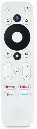 XINFUTE Neue 28078468 passend für ONN 4K Streaming Box Google TV Smart Fernbedienung
