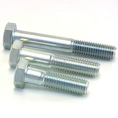 50 Stück - Sechskantschrauben metrisch mit Teilgewinde 8.8 / M5 - M10 a (10 x 70)