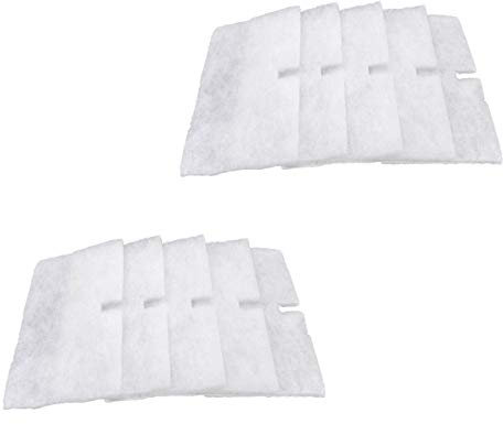 vhbw 10x Luftfilter kompatibel mit Lunos ALD 36,5 Lüfter, Badlüfter, Ventilator, Lüftungsgerät