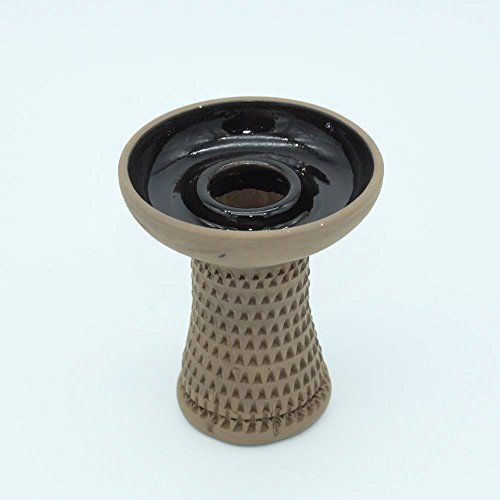 Cazoleta barro rugoso cachimba shisha premium fumar