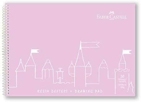 Faber-Castell PP Cover Bilderblock 25x35cm 30YP, Asorti