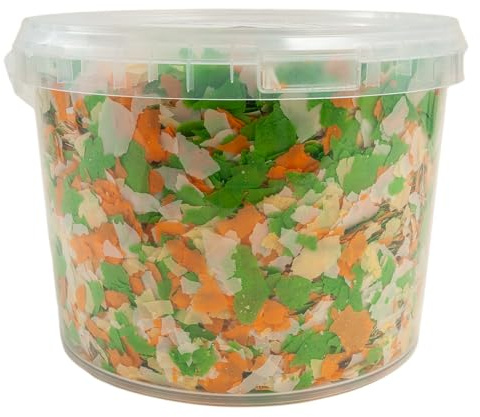 Walters Multi Pond Flakes (5L Tub) | Pond Fish Food for Goldfish, Koi and all Cold Water Pond Fish | Nutritional Floating Fish Food Flakes in Stay Fresh EasyTubs and Refill Bags