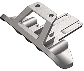 HYPER GO 1610A 1:16 Scale RC Car Accessories Metal Front Bumper, Spare Parts RC Vehicle Bumpers for H16PL