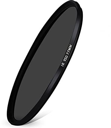 Filtre Infrarouge Infrarouge 49mm-82mm 680NM 720NM 760NM 850NM 950NM Filtre de Filtre de Photographie d'art intéressant (Size : 82mm, Color : 720nm)