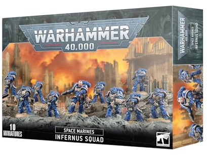 Warhammer Games Workshop 40,000 - Space Marines: Infernus Squad, Black