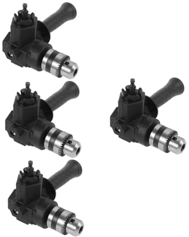 Uonlytech 4stücke Elektrischer Bohrer Adapter Bohraufsatz Für Schraubendreher Flexibles Zubehör Für Enge Räume Kompatibel Mit Handbohrern Und Elektroschraubern Robuste Konstruktion Für