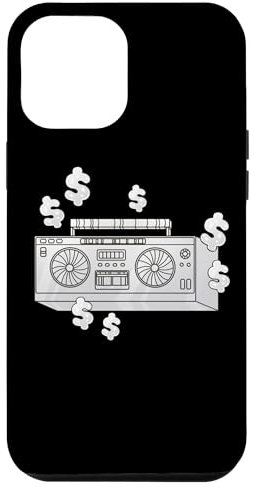 Hülle für iPhone 14 Pro Max Dollar Boom Box 70er 80er 90er Y2K Ghetto Blaster