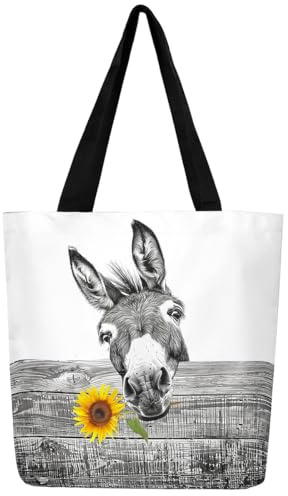 Homewish Wild Deer Elch Leinwand Tasche Dschungel Tier Wildlife Lebensmitteltasche, Jagd Thema Leinwand Tote Bag