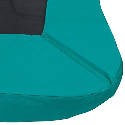 Rechteckige Trampoline Randabdeckung Grün Magic Jump