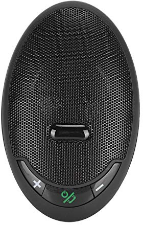 Rankomu Altavoz Bluetooth 5.0 con clip para visera de coche, receptor manos libres inalámbrico con reducción de ruido, altavoz de clip para visera solar, compatible con la mayoría de vehículos