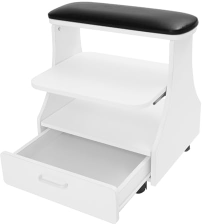 Chariot portable pour pédicure, salon de beauté pour ongles ou bain de pieds Spa - Chariot portable pour bain de pieds, manucure avec roues pour salons de beauté pour pédicure, massages, soins des