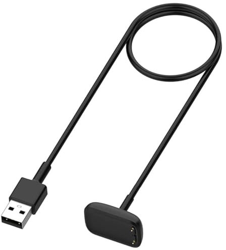 Charger for Fitbit Charge 6/Charge 5, Replacement USB Charging Cable Cord for Fitbit Charge 5/6, Fitbit Luxe Fitness Trackers (1)