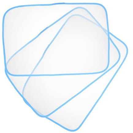 DECHOUS 3pezzi Tappetino Da Stiro Protettivo Cuscinetto Isolante Per Stiratura Ad Alta Temperatura Rete Antiscottatura Portatile e Pieghevole Per Uso e Viaggi