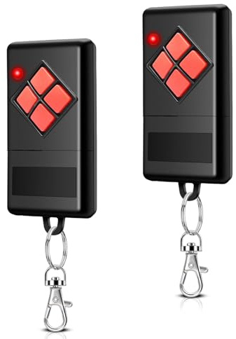 2PCS Garagentoröffner Fernbedienung, 40,685 MHz Funkfernbedienung Garagentor Kompatibel mit Dicket Handsender MAHS40-01,MAHS40-04 Fernbedienung, Garagentoröffner, 4 Kanal