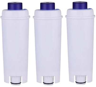 Filtro de agua suave DLSC002, Compatible con cafetera Delonghi, CFL-950 SER3017 ECAM ESAM ETAM BCO 5513292811(3pcs)