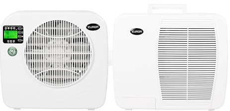 Eurom Climatiseur AC3201E Blanc pour caravane, camping, camping-car, caravane | Climatiseur mobile avec 2 500–3 200 BTU | Puissance de refroidissement pour les espaces compacts | Tension de