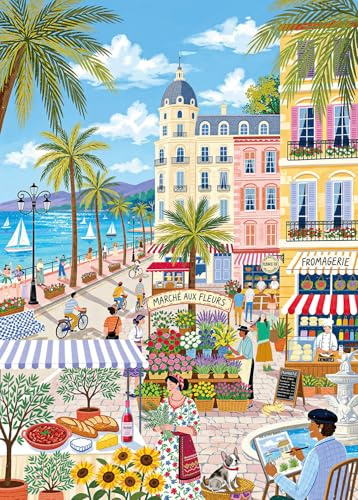 Puzzles 1000 Pieces for Adults-Romantic Seaside