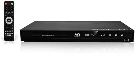 LNHHG Lettore Blu Ray G3005 Lettore 3D Portatile 5.1 Canali Supporta la decodifica 1080P HD Area Completa