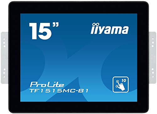 iiyama TF1515MC-B1 15' ProLite Multi Touch TN LED Monitor with Brackets - Black
