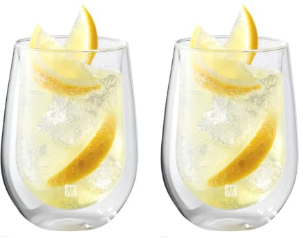 ZWILLING Longdrink Double Wall Glass 350 ml 2 Pieces