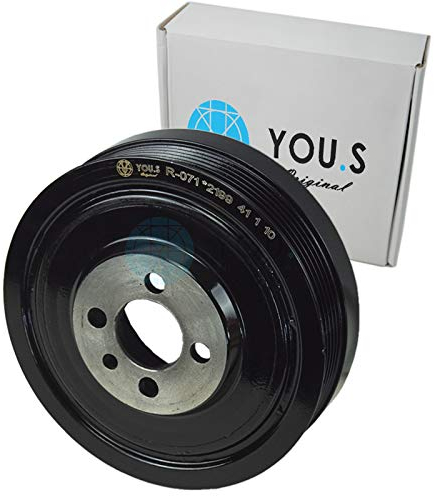 YOU.S 045105243C Riemenscheibe Kurbelwelle Außend. 143,0 mm - Breite: 46,5 mm