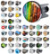 Sanilo Waschbeckenstöpsel, viele schöne Stöpsel für das Waschbecken zur Auswahl, universal mit Motiv (Rainbow)