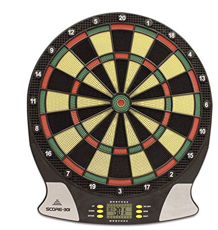 Tiendas LGP Keltik - Diana Electrónica Keltik Score 301, con Pantalla LCD, 26 Juegos con 523 variaciones + 6 Dardos de Regalo