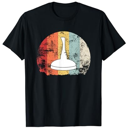 Stockschießen Vintage Retro Eisstockschießen T-Shirt