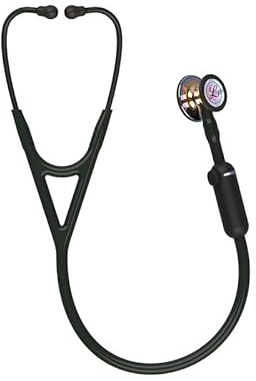 3M Littmann CORE Digital Stethoskop mit Gratis Gravur und Penlight (Rainbow Edition/High Polish)
