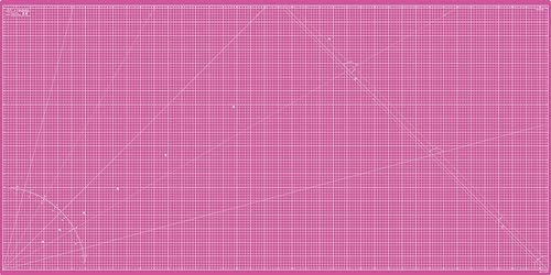Elan skärmatta Rosa 200x100 CM, 5-lagers hantverksmatta, självläkande skärbräda hantverk, konstmatta, självläkande skärmatta, klänningstillbehör för sömnad, quiltning och pyssel 200cm x 100cm