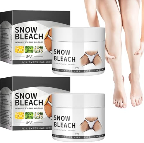 Pemarlis 2PCS Crema Schiarente Crema Illuminante Ascelle, Crema Schiarente Efficace Sulle Macchie, per le ascelle Ginocchio sbiancare il sedere interno della coscia Parti intime Dark Remove Melanina
