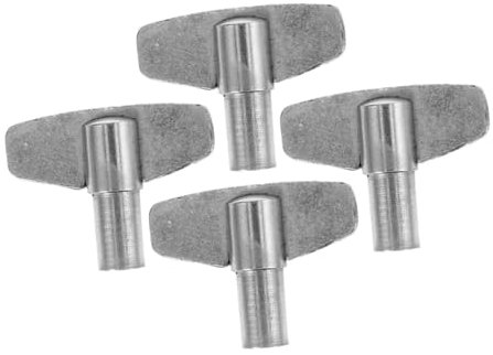 Cabilock 4stücke Metall-aufzugsschlüssel Aufziehschlüssel Für Uhr Reparaturwerkzeug Für Aufziehkette Uhrwerkzubehör Tragbare Aufziehschlüssel