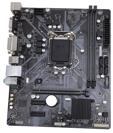 H310M-D2VX-SI 2.0 Motherboard M-ATX, LGA 1151, 2 Canaux DDR4, M.2, SATA III, DVI & VGA Sorties, PCI-E 3.0 pour 8e Génération I7 / I5 / I3 CPUs CPUs Core