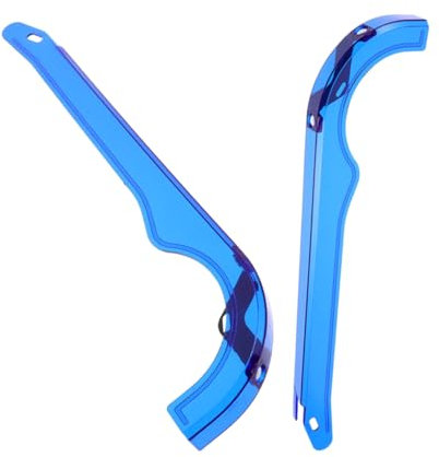 DECHOUS 2pcs Bicycle Chain Guard Cover Lightweight Protector for Mountain Bike Road Bike Chain Oil Cover