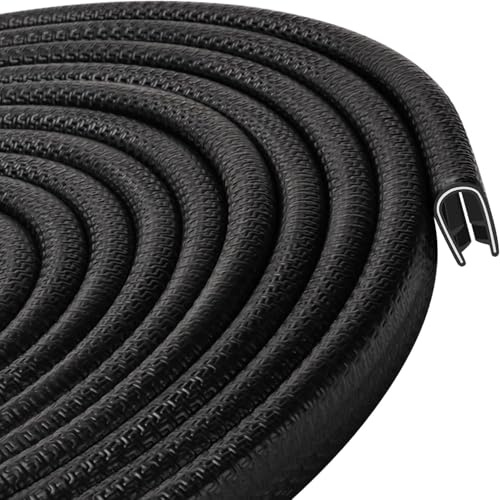 Profilo di Gomma Campo di Serraggio 5-6 mm(6mm, 5metro) | Guarnizione Ad u in Gomma per la Maggior parte Delle Auto Lavorazione lamiera Costruzione barche Artigianato Casalinghi