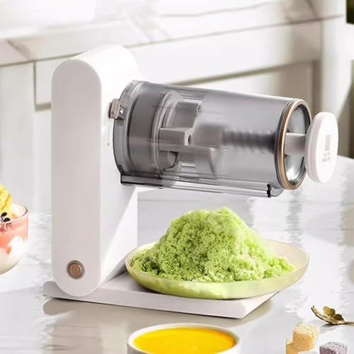 Tritaghiaccio elettrico con lame in acciaio inox, ricaricabile per granite, frappe, cocktail