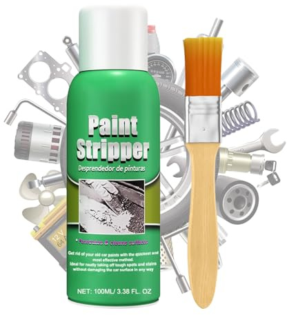 YNPQTDS Décapant Peinture Métal | Nettoyant Industriel Décapant pour Métaux | Nettoyant Rapide Et Puissant pour Rénovation Automobile Meuble Porte Pare-Chocs Roue