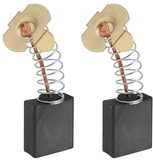 EMSea Escobillas de Carbón para Motores Eléctricos de 21 X 18 X 8 Mm para Taladros Sierras Y Destornilladores Eléctricos.