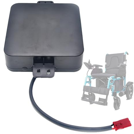 SSCYHT Batería de Litio 24 V, 10 Ah, 11,6 Ah, 12,8 Ah, 14 Ah y 6 Ah Batería de Repuesto 24 V Baterías para Silla Ruedas eléctrica con Motor 50 W a 350 W y conexión,24v14ah Red Anderson