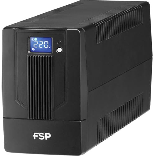 FSP iFP 2000 gruppo di continuità (UPS) A linea interattiva 2000VA / 1200W, 2x Schuko, 2x IEC, LCD touch screen, la tensione portata di ingresso 162-290 VAC onda sinusoidale (auto-sensing) simulato