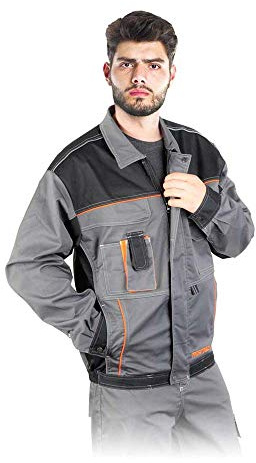 Reis Pro-STRECH-JM Pro Master Chemisier de protection Acier/noir/orange Taille M