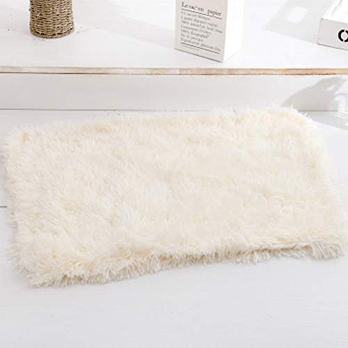 ping bu Haustierdecke, warm, für Hunde, Schlafkissen, Matte, weich, flauschig, Plüsch, Katzendecke, waschbar, für Welpen, Kätzchen, Kaninchen, Schlafdecke, für drinnen und draußen, Größe M, 78 x 54 cm