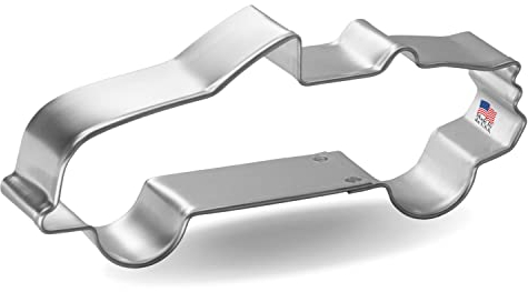 Cabrio Auto Ausstechform 11,4 cm - Made in USA - Foose Cookie Cutters Verzinnter Stahl - Keksform