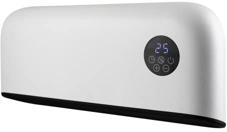 TCP Smart Down Flow Ceramic Heater 2000w App & Remote Control, WiFi, IP22 Bathroom, Office, Commercial, Works with Alexa, Google Home & Siri Shortcuts, 2 Heat Modes, Quiet, Timer, Smart Schedules