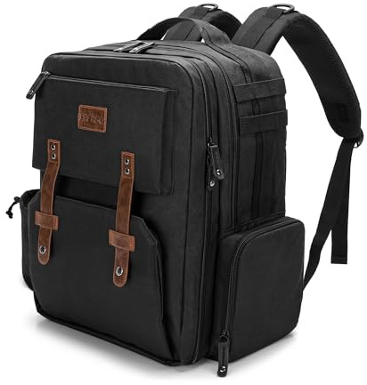 BAFASO Friseurtasche, Friseur Werkzeugtasche, Barbier Werkzeugtasche | Aufbewahrungstasche für Friseurwerkzeuge, Reise-Friseurrucksack für Verschiedene Haarschneidewerkzeuge (Nur Tasche), Schwarz