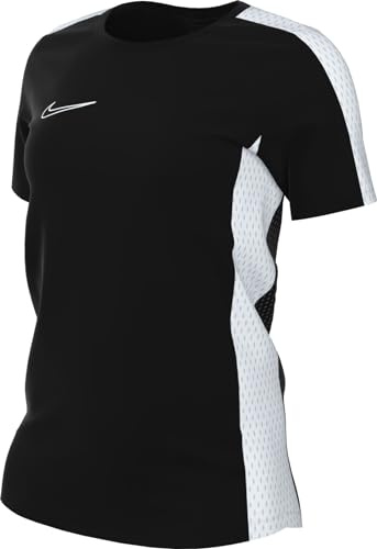 Nike Damen W Nk Df Acd23 Short-Sleeve Soccer Top, Black/White/White, M EU