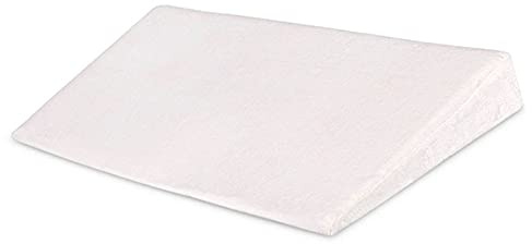 Coussin de soutien de cale de lit, oreiller de positionnement de sommeil, cale haute inclinaison anti-reflux (couleur : blanc)